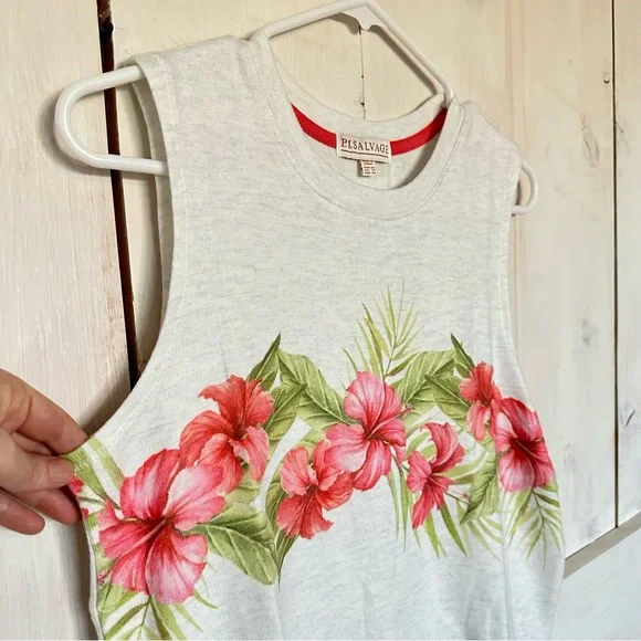PJ Salvage Women's Loungewear Island‎ Nights Tank Size XS NWT - Picture 6 of 11
